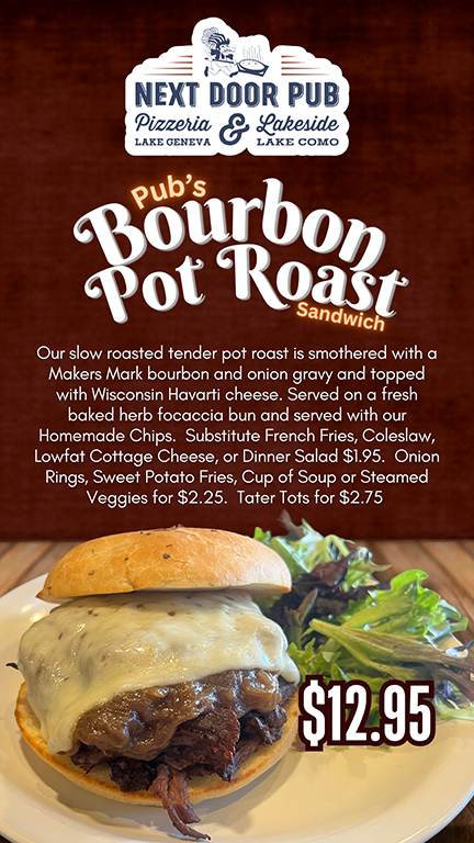 Bourbon Pot Roast Sandwich