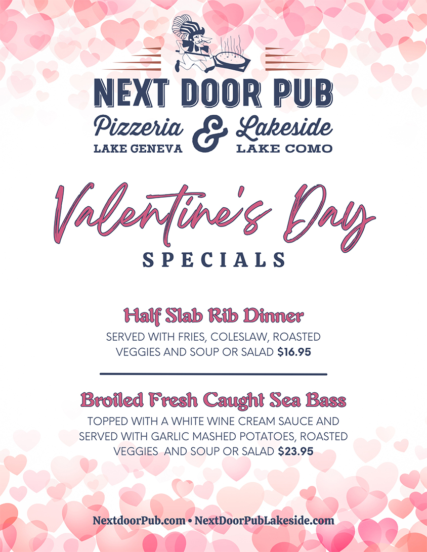 Valentine's Day Specials