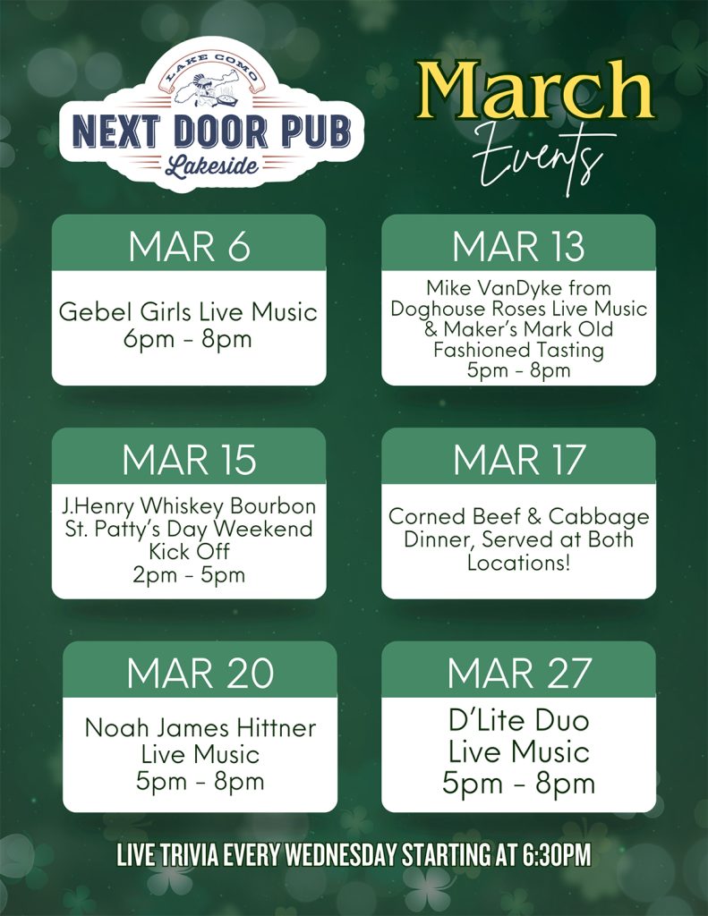 March Events